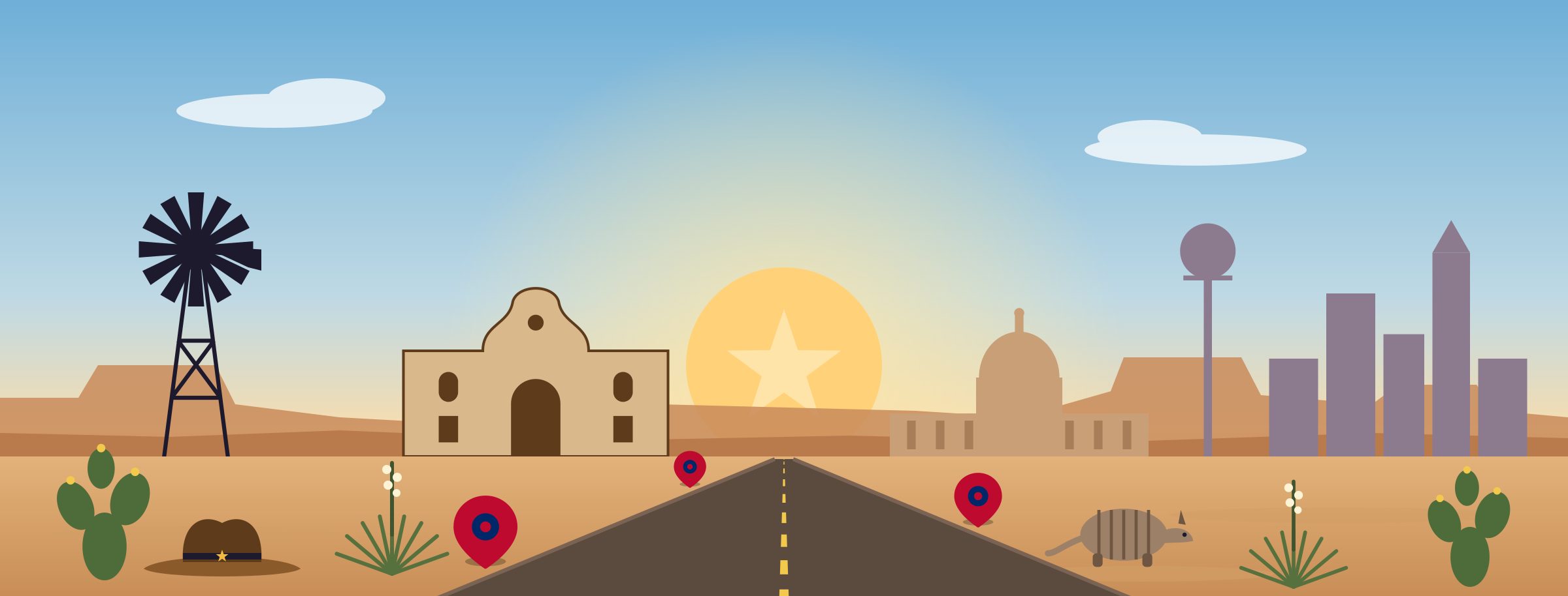 Texas-Urlaub: Roadtrips durch den Lone Star State